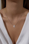 Колье "Words" E с перламутром