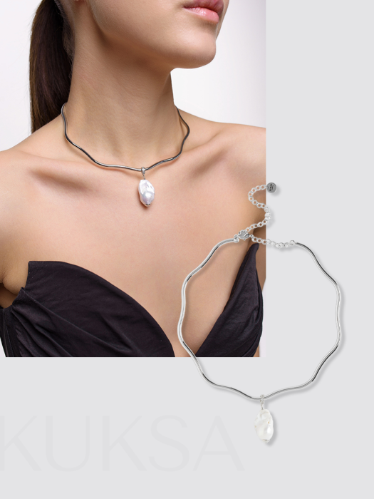 Колье "Hope Pearl" Silver