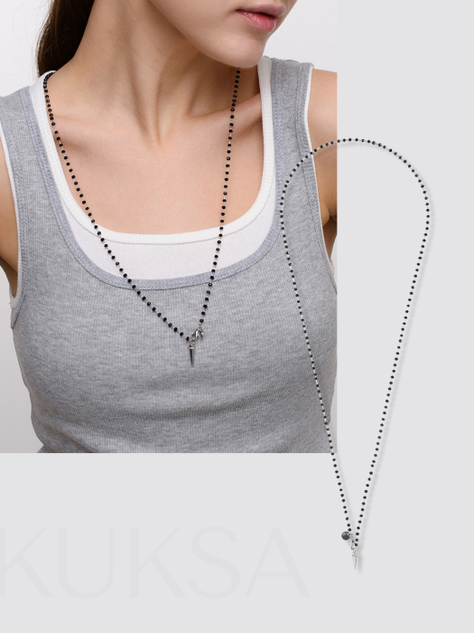 Сотуар "Points black" Thorn Silver
