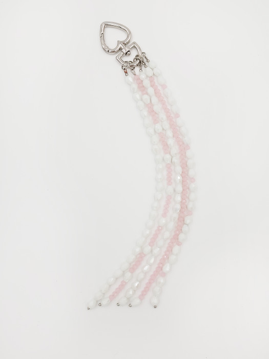 Брелок Brush White Pink MEDULA