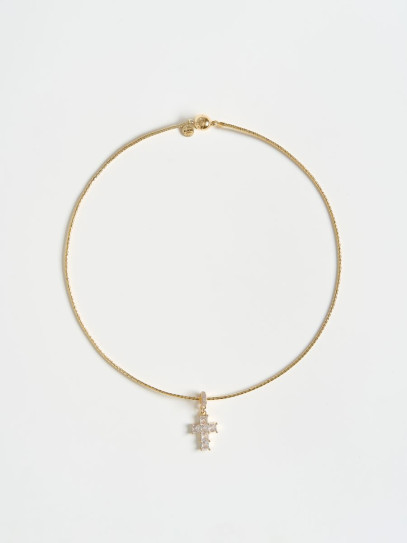 Чокер "White Cross" Gold