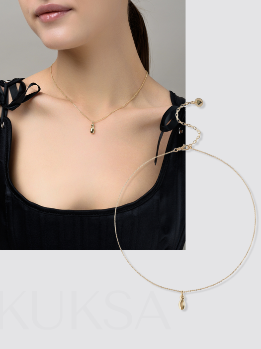 Колье "Simple words I" Gold