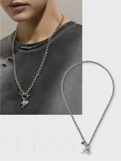 Колье "White Soul" Silver