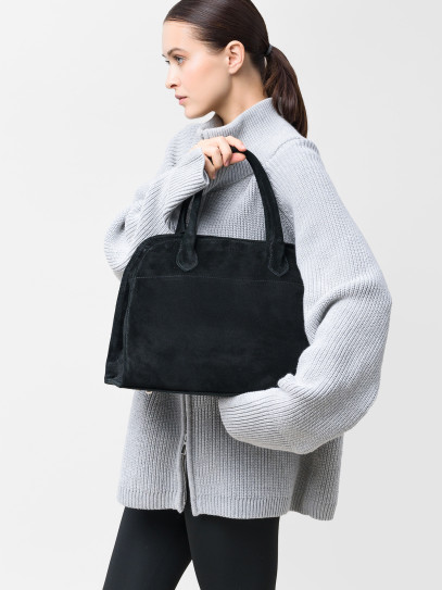 Сумка Laconic Black Замша MEDULA